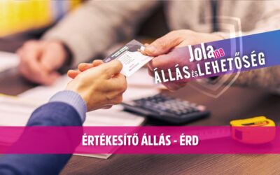 Érd – Értékesítő állás