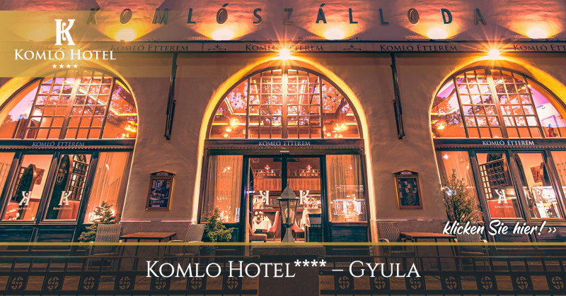 Komló hotel - Gyula<br />
